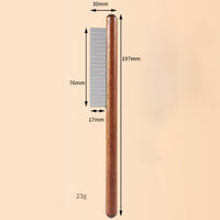 HKM-3497149 Wooden Handle Pet Comb for Grooming Long & Short Haired Dogs, Cats, and Small Pets