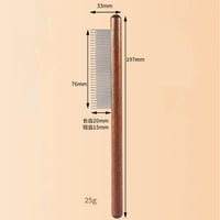 HKM-3497149 Wooden Handle Pet Comb for Grooming Long & Short Haired Dogs, Cats, and Small Pets