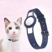 HKM-3497661 Silicone Anti-Lost Pet Collar with Location Tracker ¨C Durable, Adjustable, Available in Multiple Colors