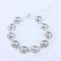 HKM-3498301 Rhinestone Dog Necklace with Extension Chain in Multiple Colors