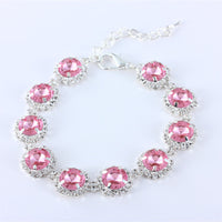 HKM-3498301 Rhinestone Dog Necklace with Extension Chain in Multiple Colors