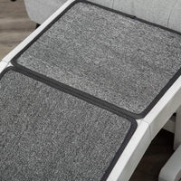 HKM-3498941 Dog Ramp with Non-Slip Carpet and Top Platform for Easy Access to Elevated Surfaces, 49" x 16" x 14"