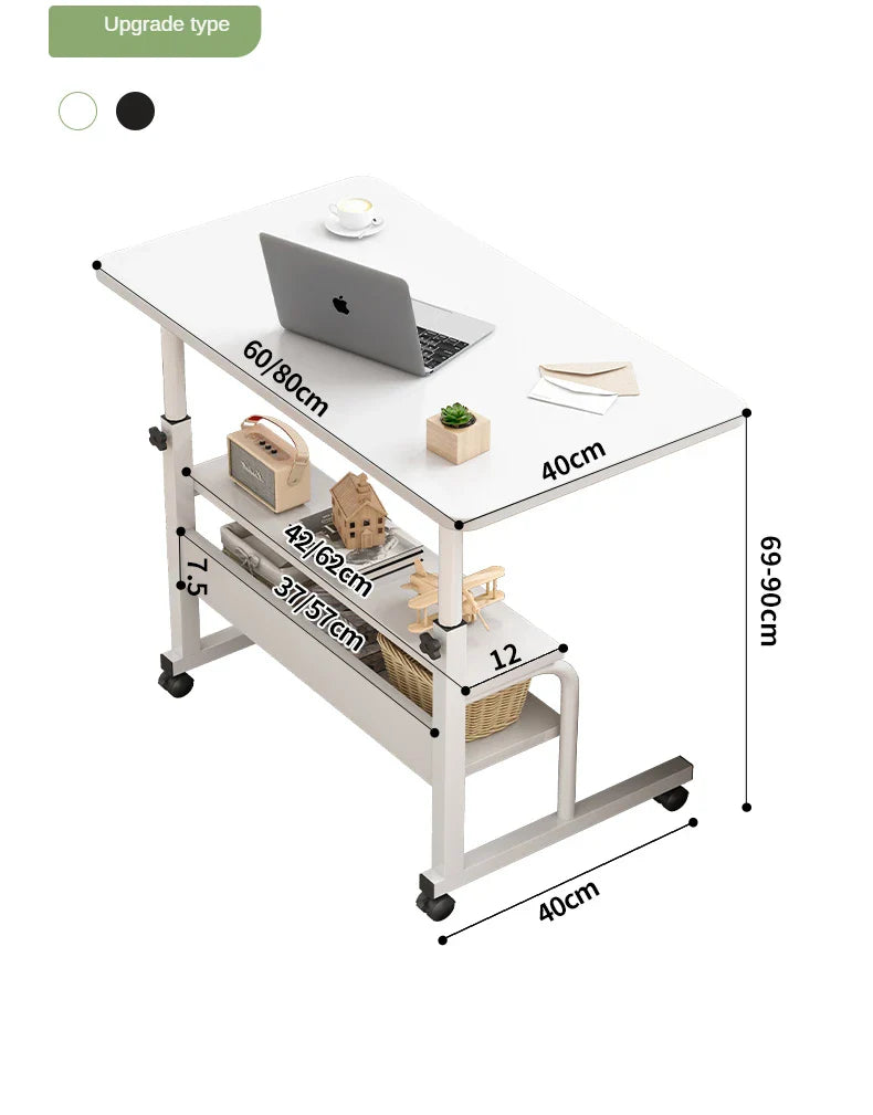 HKM-349907 Compact Computer Desk for Home Use - Ideal for Studying and Dining