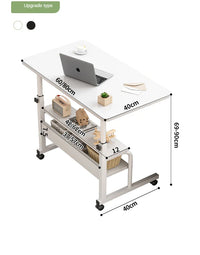 HKM-349907 Compact Computer Desk for Home Use - Ideal for Studying and Dining