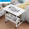 HKM-349907 Compact Computer Desk for Home Use - Ideal for Studying and Dining