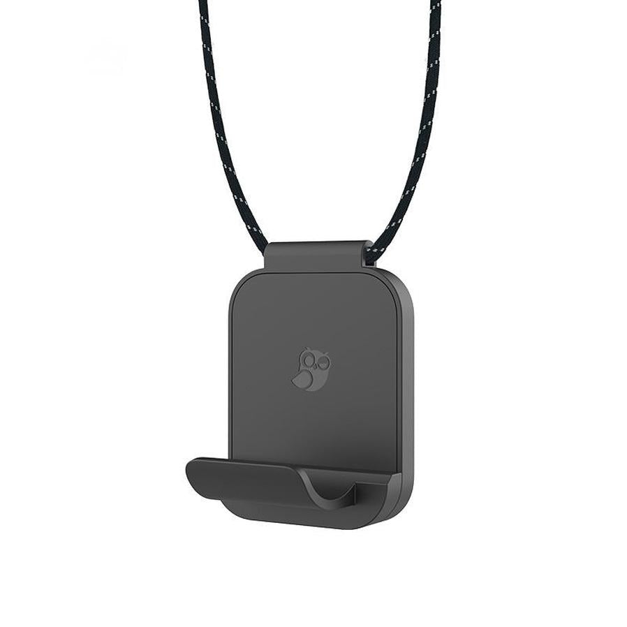 HKM-349907 Magnetic Lanyard for Sports Cameras - Durable Plastic Construction, Black