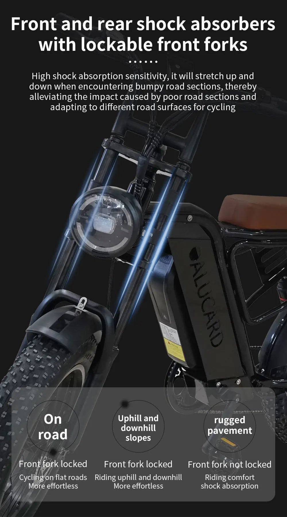 HKM-349971 750W Off-Road Electric Mountain Bike with 20-Inch Fat Tires for Adults - High Speed & Eco-Friendly