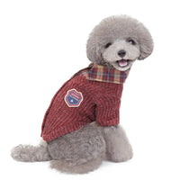 HKM-3499837 Stylish Cotton Windproof Clothing for Dogs and Cats