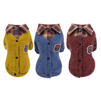 HKM-3499837 Stylish Cotton Windproof Clothing for Dogs and Cats