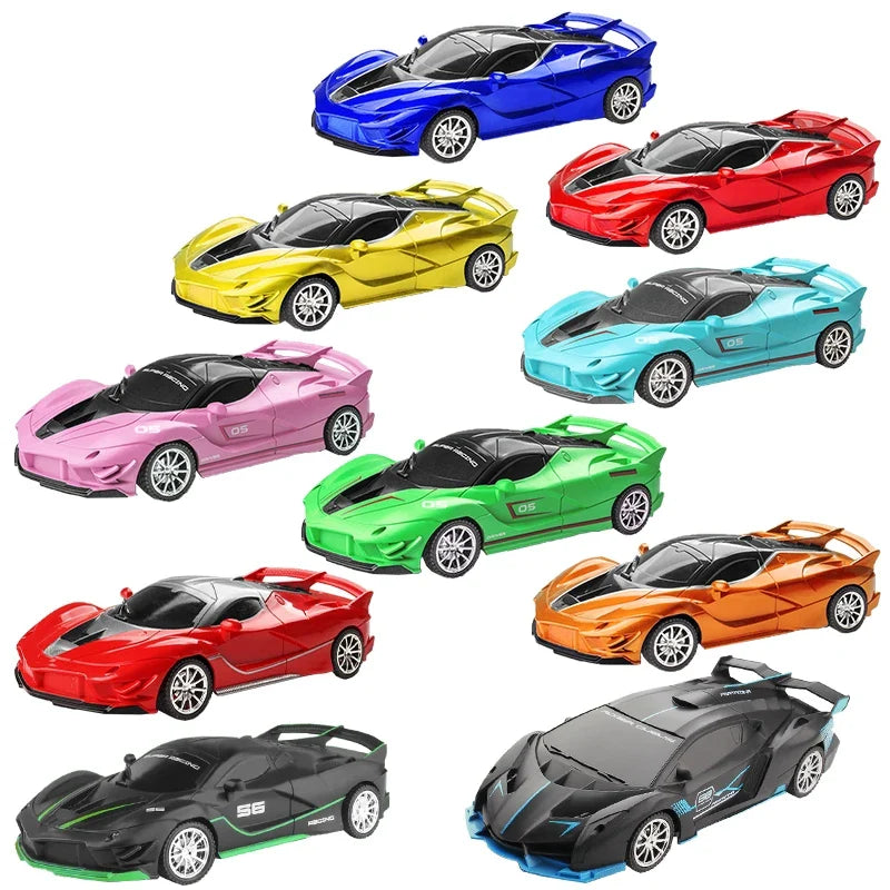 HKM-350035 Rechargeable Wireless Remote Control Drift Car with LED Lights - Electric Racing Toy for Kids and Teens