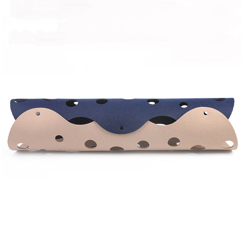 HKM-3500733 Collapsible Cat Tunnel with Interactive Peepholes and Soft Felt Material for Kittens and Small Pets