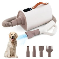 HKM-350099 Adjustable Dog and Cat Hair Blower with Negative Ion Technology and Smart LED Display
