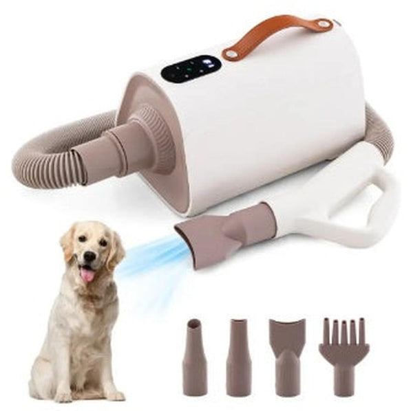 HKM-350099 Adjustable Dog and Cat Hair Blower with Negative Ion Technology and Smart LED Display