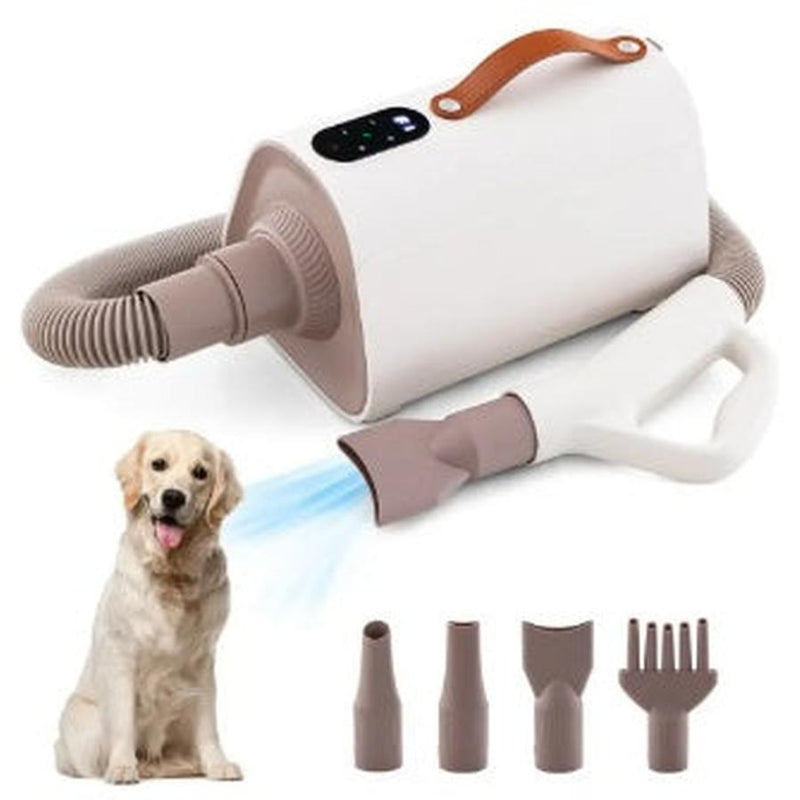 HKM-350099 Adjustable Dog and Cat Hair Blower with Negative Ion Technology and Smart LED Display