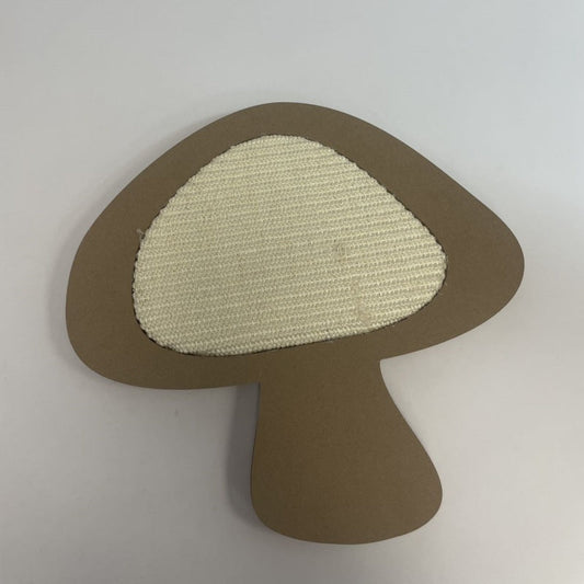 HKM-3501629 Mushroom Shaped Cat Scratching Post for Play and Relief