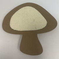 HKM-3501629 Mushroom Shaped Cat Scratching Post for Play and Relief