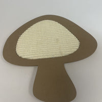 HKM-3501629 Mushroom Shaped Cat Scratching Post for Play and Relief