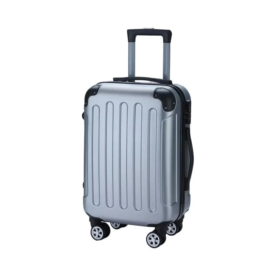 HKM-350419 20 Inch and 24 Inch Wheeled Luggage Set for Travel, Durable Cabin and Suitcase Bags