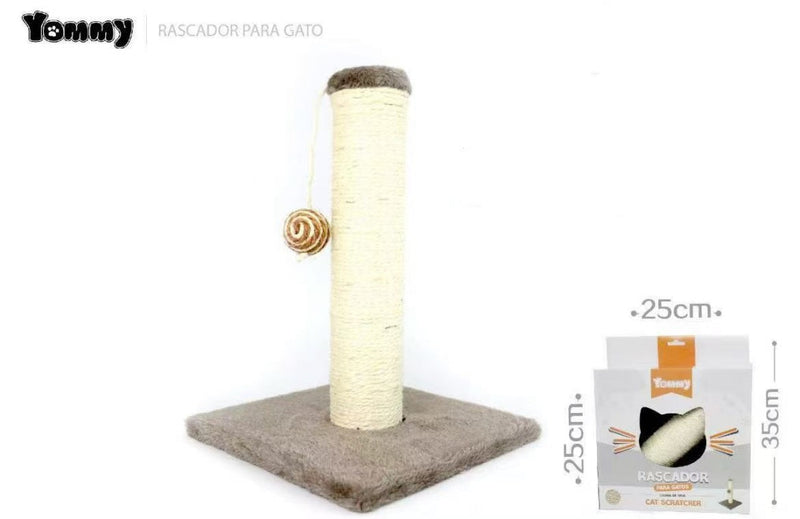 HKM-3504701 Brown Cat Climbing Tree with Multi-Level Platforms and Scratching Posts
