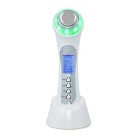 HKM-350483 5 in 1 Ultrasonic Pore Cleaning Device with Blue and Red Light Therapy