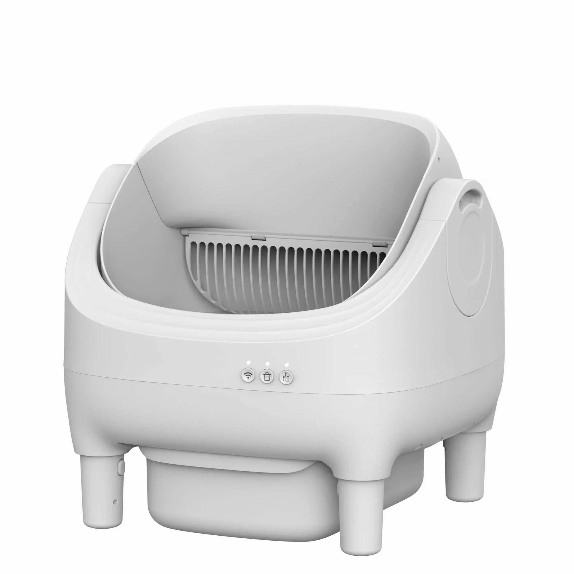 HKM-350483 Self-Cleaning Electric Cat Litter Box with Timed App Control and 20L Capacity