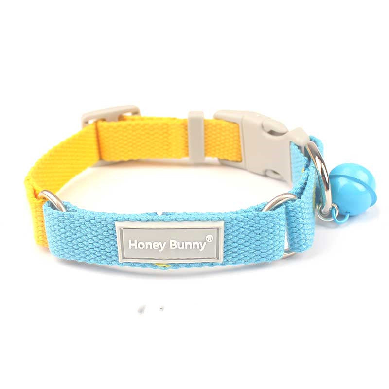 HKM-3505213 Colorful Pet Collar and Leash Set with Bells - Multiple Color Options Available