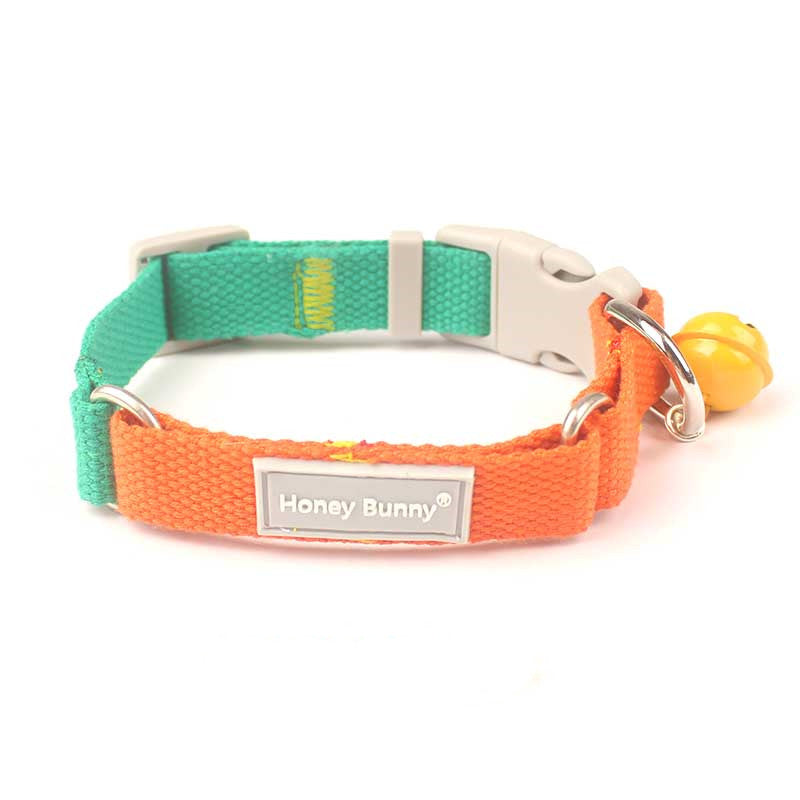 HKM-3505213 Colorful Pet Collar and Leash Set with Bells - Multiple Color Options Available