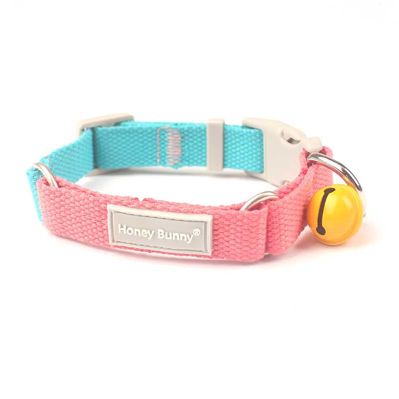 HKM-3505213 Colorful Pet Collar and Leash Set with Bells - Multiple Color Options Available