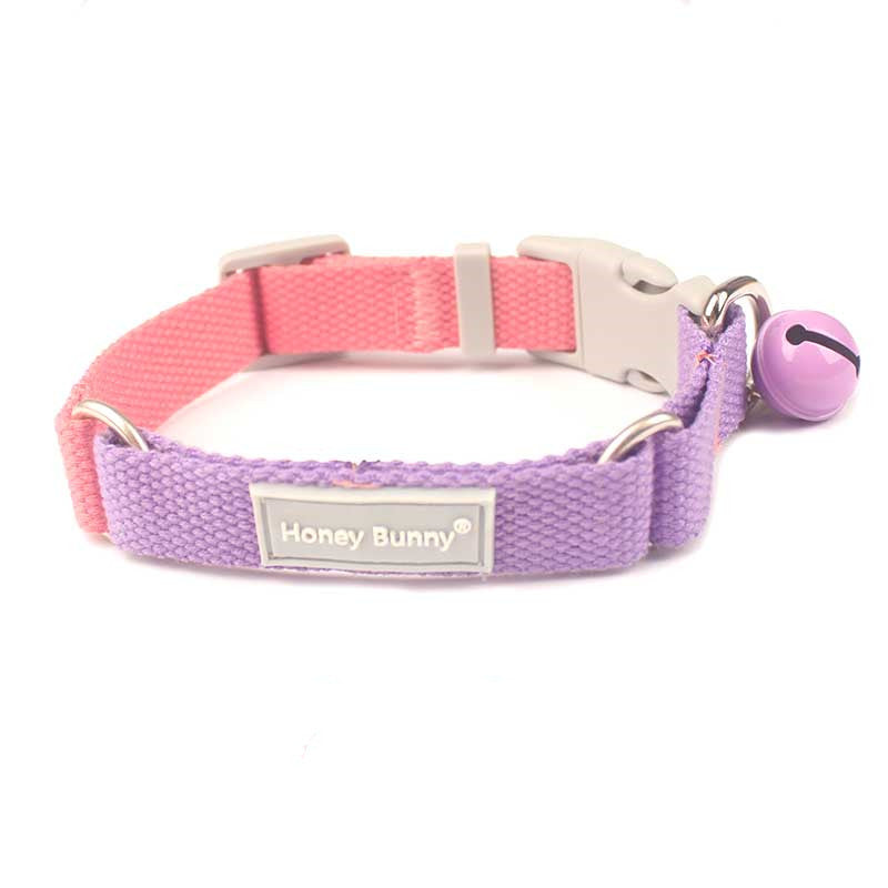 HKM-3505213 Colorful Pet Collar and Leash Set with Bells - Multiple Color Options Available