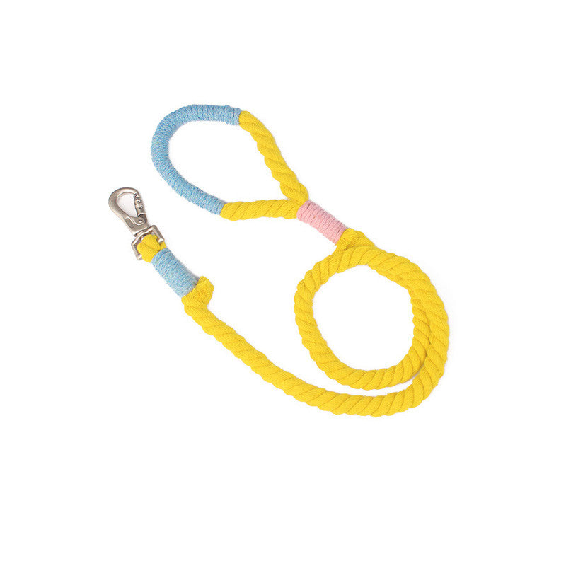 HKM-3505213 Colorful Pet Collar and Leash Set with Bells - Multiple Color Options Available