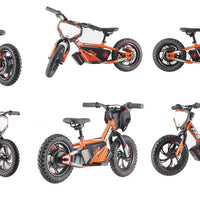 HKM-350611 16-Inch Electric Self-Balancing Bike for Kids, 250W Motor, Aluminum Frame, Disc Brake, Max Speed 22km/h