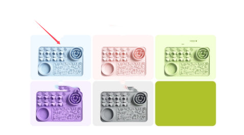 HKM-3506237 Silicone Pet Bowl in Various Colors for Dogs and Cats