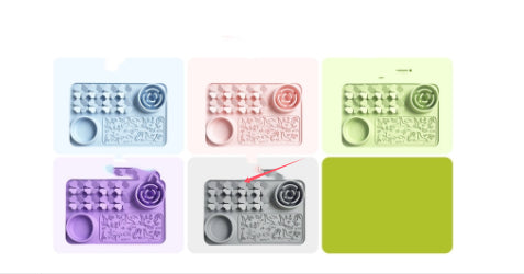 HKM-3506237 Silicone Pet Bowl in Various Colors for Dogs and Cats