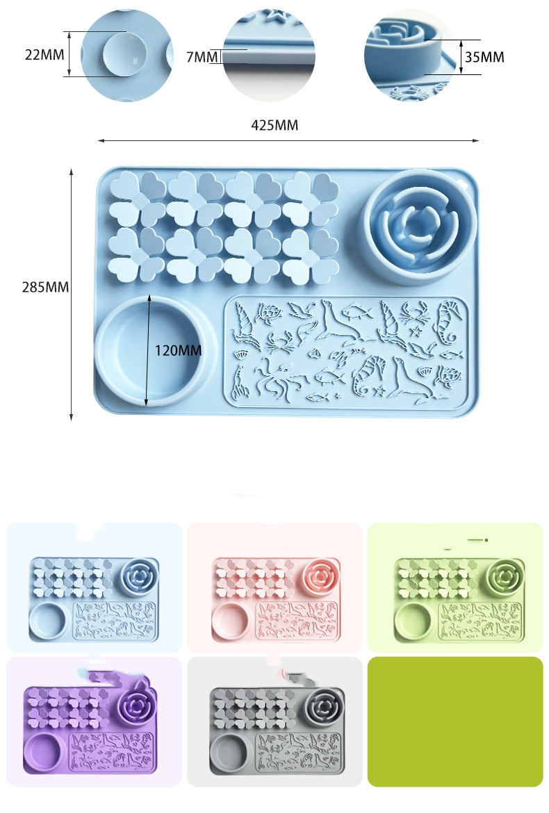 HKM-3506237 Silicone Pet Bowl in Various Colors for Dogs and Cats