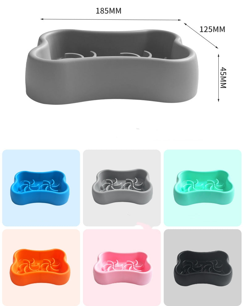 HKM-3506237 Silicone Pet Bowl in Various Colors for Dogs and Cats