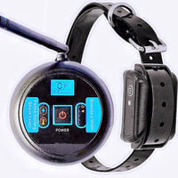 HKM-3506877 Wireless Pet Fence with Waterproof Intelligent Training Collar for Dogs, Adjustable Signal Level, Remote Control Range Up to 150m, Fits Neck Circumference Up to 25"