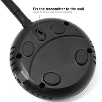 HKM-3506877 Wireless Pet Fence with Waterproof Intelligent Training Collar for Dogs, Adjustable Signal Level, Remote Control Range Up to 150m, Fits Neck Circumference Up to 25"