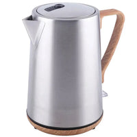 HKM-350803 Stainless Steel Cordless Electric Kettle 1.7L with Concealed Heating Element and Auto Shutoff
