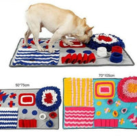 HKM-350867 Interactive Pet Snuffle Training Blanket for Dogs and Cats - Feeding Mat for Foraging Skills and Activity