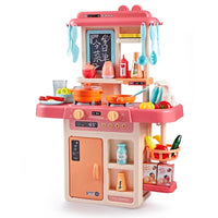 HKM-350995 Multifunctional Kitchen Play Set with Running Water for Ages 2 to 13