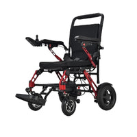 HKM-351059 Portable Magnesium Alloy Electric Wheelchair with Brushless Motors for Seniors, 100kg Capacity, 6km/h Speed