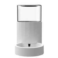 HKM-3513149 Automatic Plastic Cat Water Dispenser and Feeder Set - Easy to Clean, Eco-Friendly, White