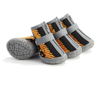 HKM-3513789 Dog Foot Covers - Waterproof & Breathable Pet Shoes with Non-Slip Bottom in Various Colors and Materials