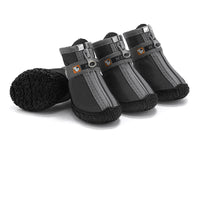 HKM-3513789 Dog Foot Covers - Waterproof & Breathable Pet Shoes with Non-Slip Bottom in Various Colors and Materials