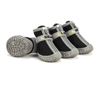 HKM-3513789 Dog Foot Covers - Waterproof & Breathable Pet Shoes with Non-Slip Bottom in Various Colors and Materials