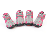 HKM-3513789 Dog Foot Covers - Waterproof & Breathable Pet Shoes with Non-Slip Bottom in Various Colors and Materials