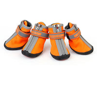HKM-3513789 Dog Foot Covers - Waterproof & Breathable Pet Shoes with Non-Slip Bottom in Various Colors and Materials