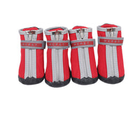 HKM-3513789 Dog Foot Covers - Waterproof & Breathable Pet Shoes with Non-Slip Bottom in Various Colors and Materials