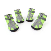 HKM-3513789 Dog Foot Covers - Waterproof & Breathable Pet Shoes with Non-Slip Bottom in Various Colors and Materials