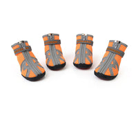 HKM-3513789 Dog Foot Covers - Waterproof & Breathable Pet Shoes with Non-Slip Bottom in Various Colors and Materials